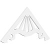 Ekena Millwork Pitch Marshall Architectural Grade PVC Gable Pediment, 48"W x 22"H x 1"P (11/12) GPP048X022X100MAR